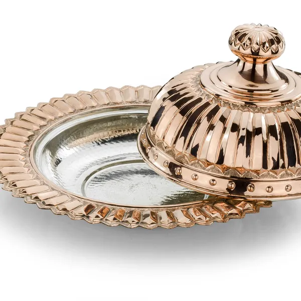 Fluted Lidded Sahan